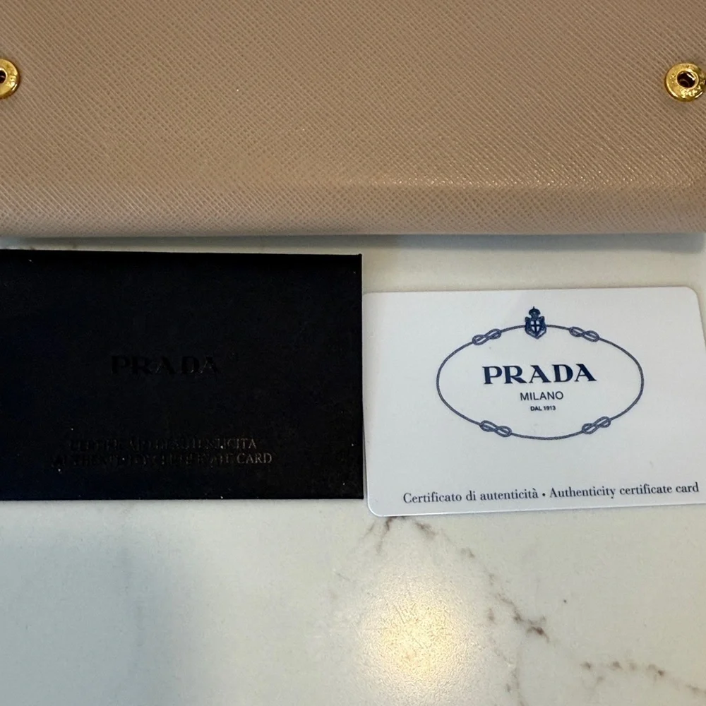 Prada Saffiano leather wallet